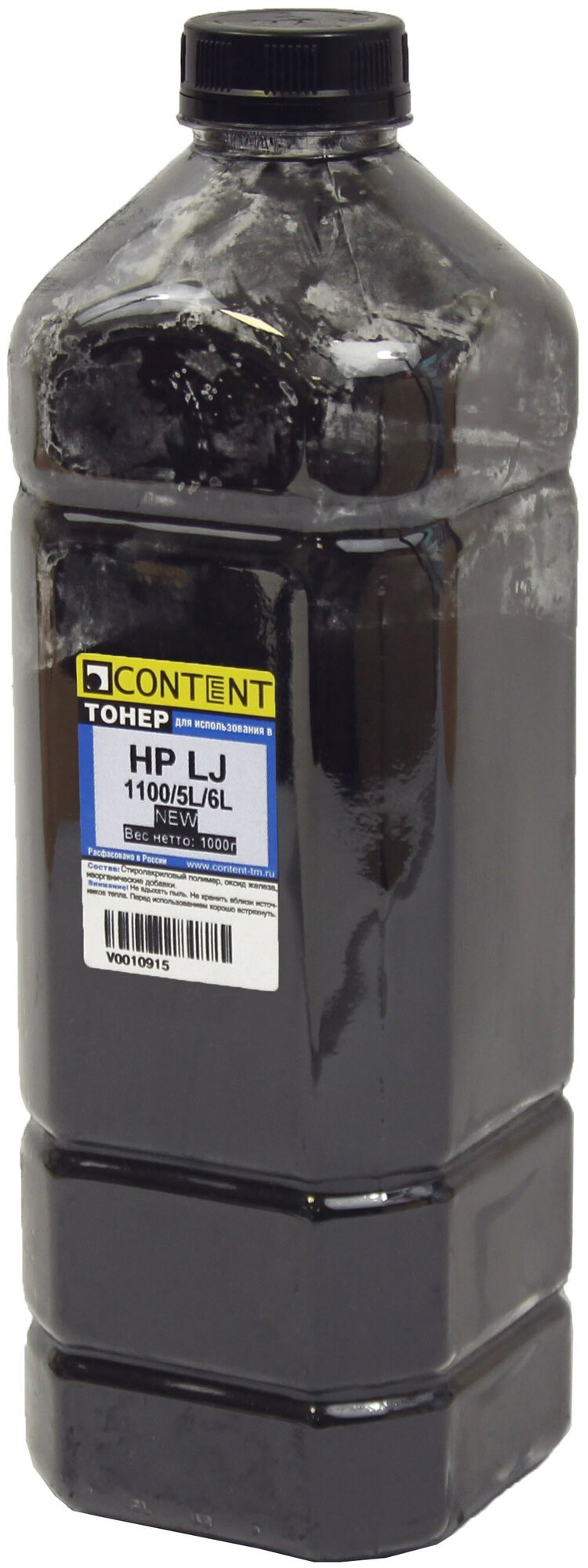 Тонер HP LJ 1100/5L/6L (Content) new, 1кг, канистра