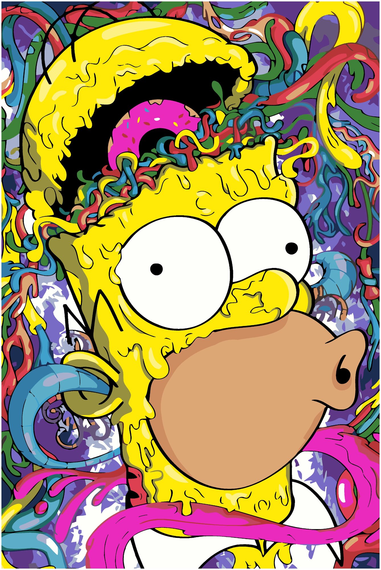 Картина гомер симпсон