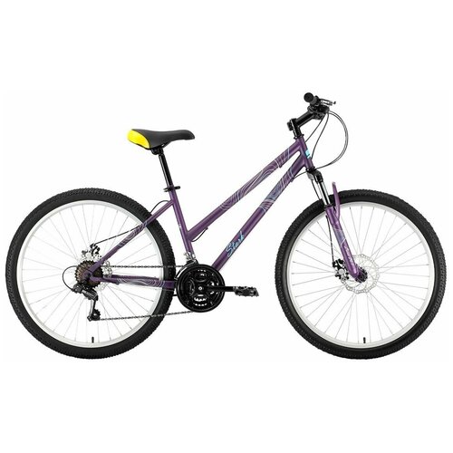 фото Велосипед stark luna 26.1 d steel (2022) 18" фиолетовый/голубой