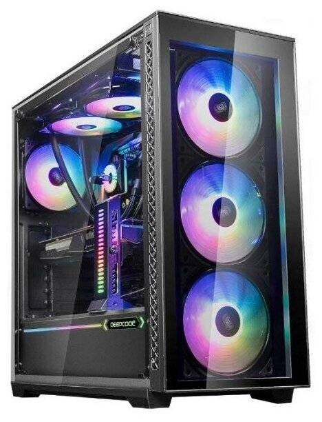 Корпус ATX Deepcool MATREXX 70 ADD-RGB 3F Без БП чёрный