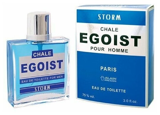 ALAIN AREGON (Positive parfum) Туалетная вода мужская CHALE EGOIST STORM