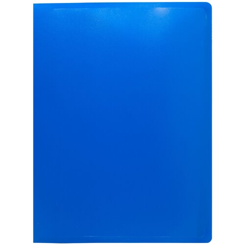 Набор из 30 штук Папка с металлическим пружинным скоросшивателем Buro -ECB04PBLUE A4 пластик 0.5мм синий