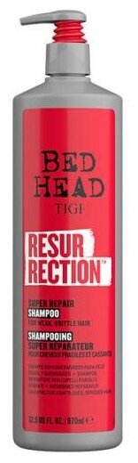 Tigi, Bed Head, Resurrection Super Repair Shampoo, Шампунь для сильно поврежденных волос,970 мл