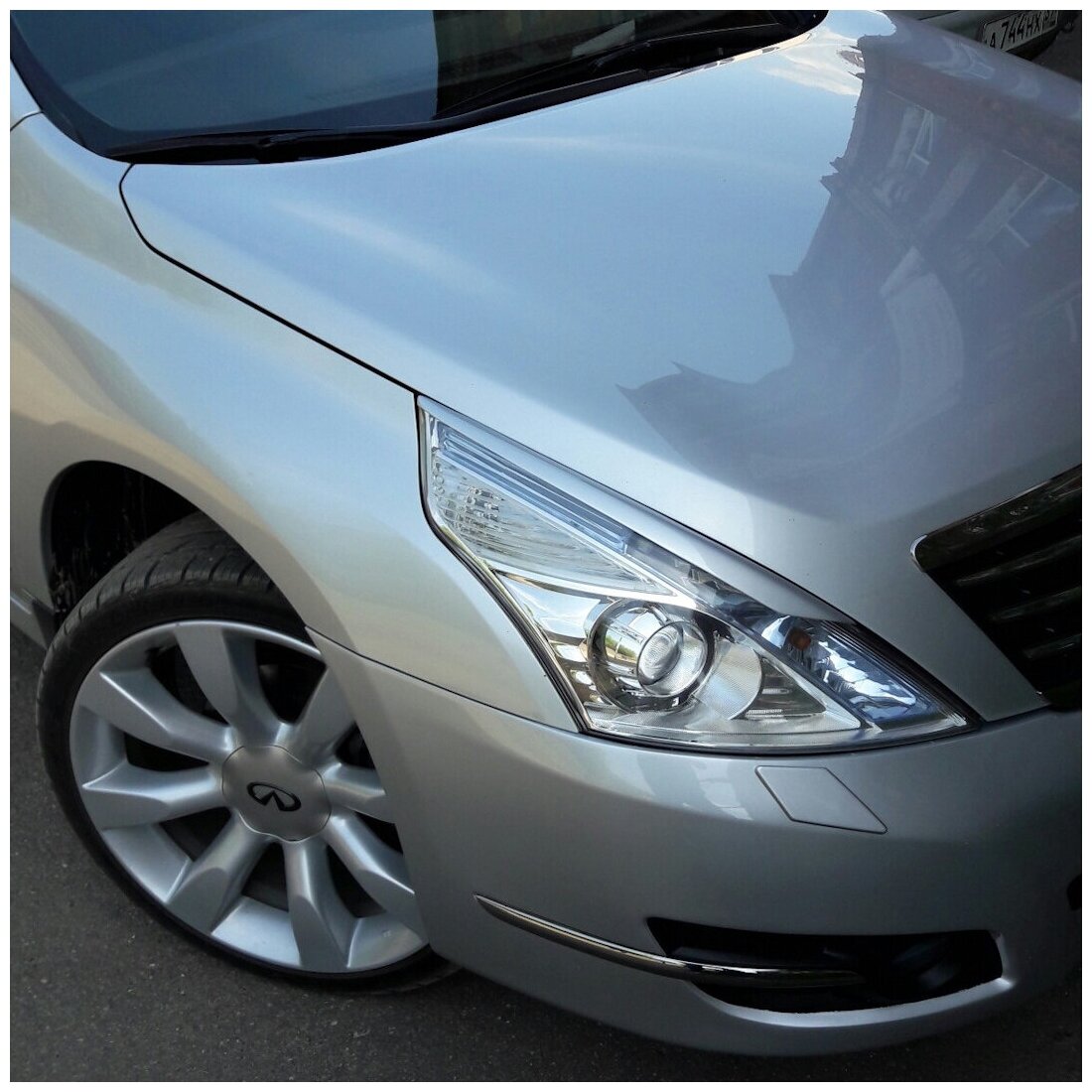 Реснички на фары для Nissan Teana J32 2008-2014