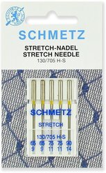Schmetz Иглы для бытовых швейных машин, для стрейч-ткани, №65-90, 5 шт