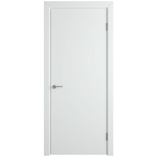 Межкомнатная дверь Ньюта глухая 700*2000 белая эмаль VFD