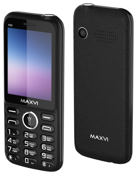 Сотовый телефон Maxvi K32 black