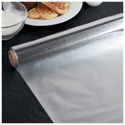 Фольга пищевая алюминиевая Универсальная 29 см 100 м 11 мкм 2091₽