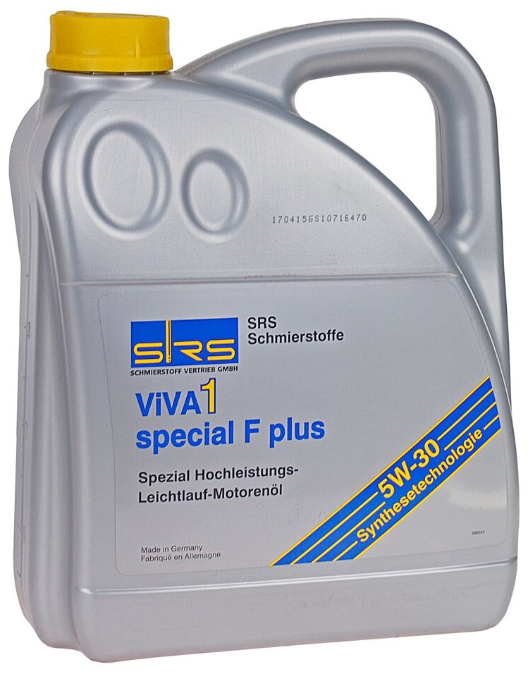 Масло моторное SRS VIVA 1 Special F Plus 5W30 4л