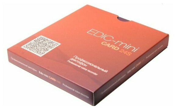 Миниатюрный цифровой диктофон Edic-mini CARD24S A102 Телесистемы - фото №5