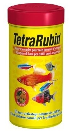 Корм для усиления насыщенности окраса Tetra Rubin 100ml хлопья