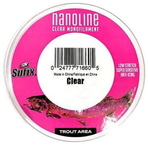 Леска Sufix NANOLINE TROUT Clear 150м 0.16мм 2.5кг