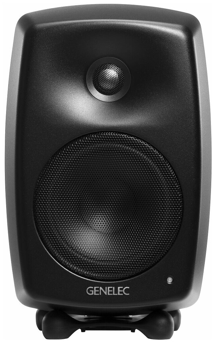 Genelec G Three BM активная 2-полосная АС, НЧ 5" 50Вт, ВЧ 0.75" 50Вт. Подставки. Черная