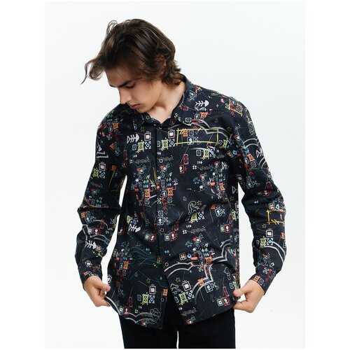 Рубашка Tartarland мужская Пиктограмки