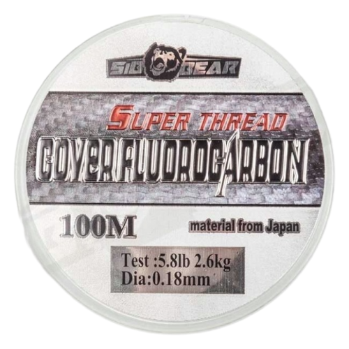 Леска SibBear Cover Fluorocarbon 0.25 100м