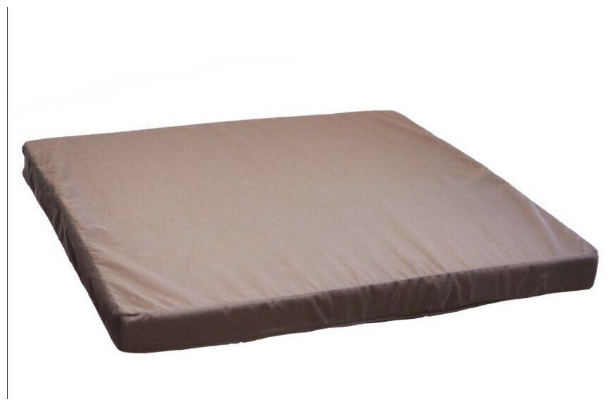 Подушка для кресла Альтернатива/ мягкий элемент для ротанга / подушка для дачной мебели коричневый