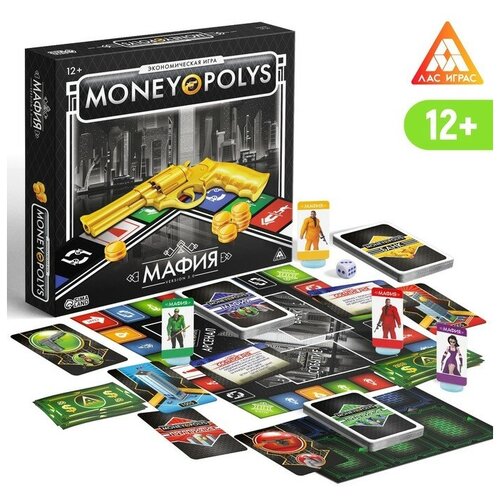 ЛАС играс Экономическая игра «MONEY POLYS. Мафия», 12+ настольная экономическая игра лас играс money polys мафия