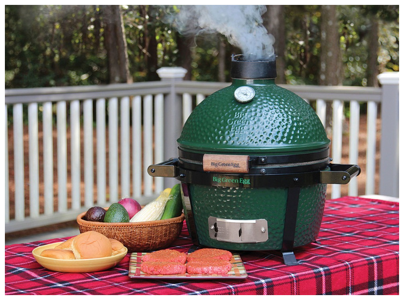 Гриль угольный Big Green Egg MiniMax Egg - фотография № 5