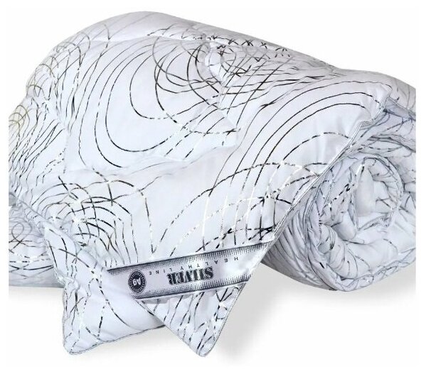 Одеяло Silver Всесезонное с серебром 2-х спальное 172х205 см - фотография № 5