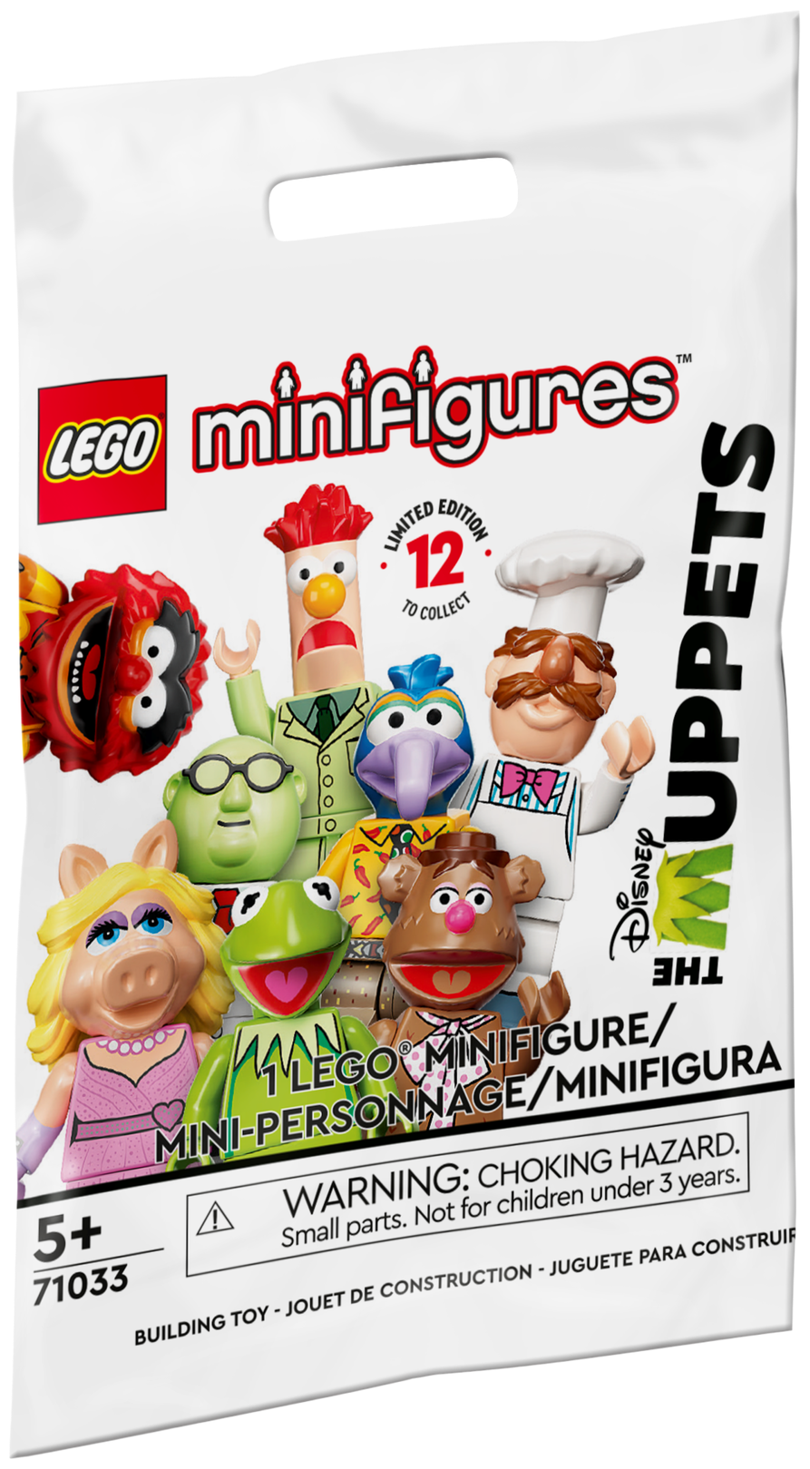 Lego Minifigures 71033 Маппет-шоу Минифигурки LEGO Collectable Minifigures 71033 серия "The Muppets Lego" series