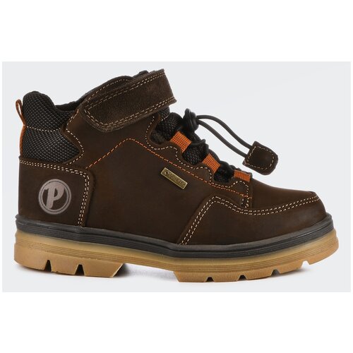 фото Ботинки primigi, м цвет темно-коричневый/ , размер 26