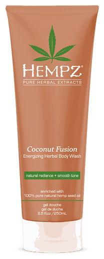 Hempz Coconut Fusion Energizing Herbal Body Wash - Гель для душа Бодрящий Кокос 250 мл