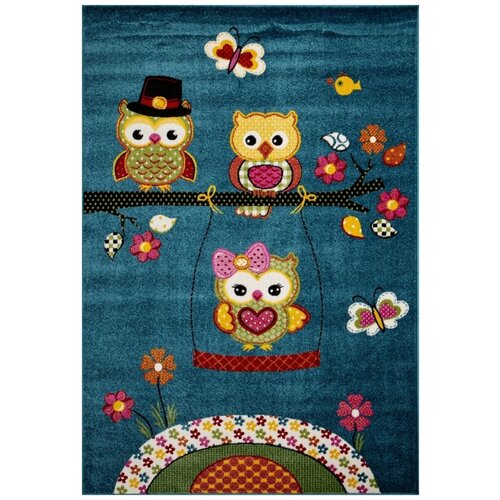 Ковер 2740 - BLUE - Прямоугольник - коллекция RIO 1.20x1.80