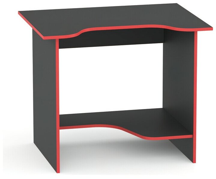 Стол компьютерный сокол КСТ-03 черный/красный