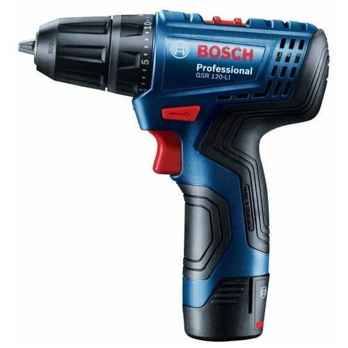 Шуруповерт аккумуляторный Bosch GSR 120-LI 12 В 839200₽