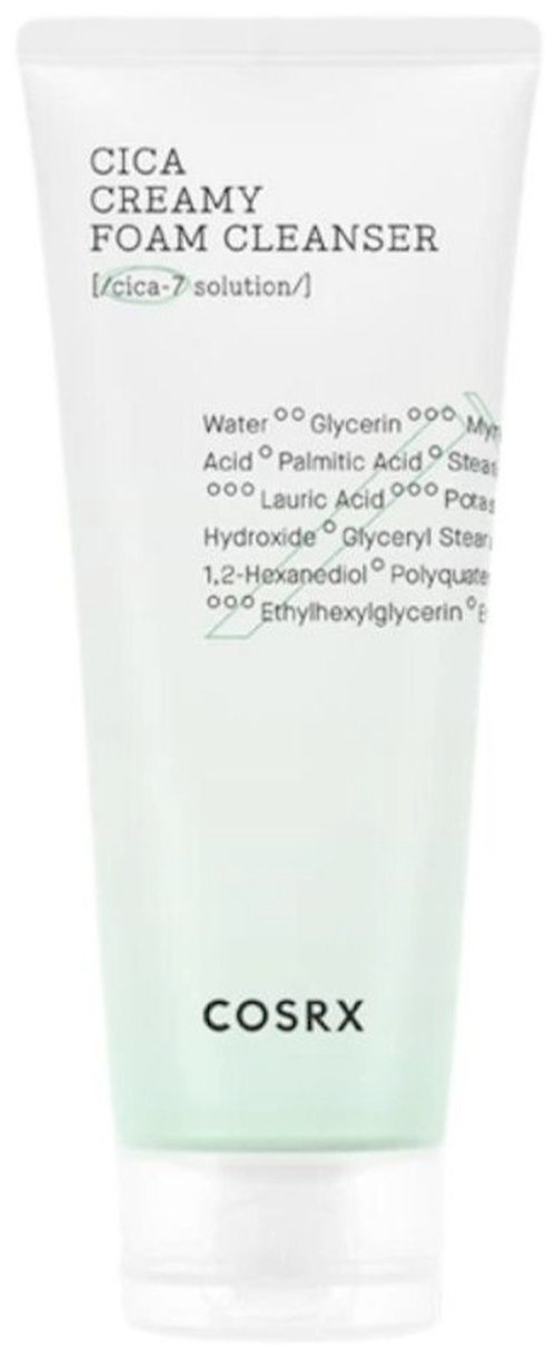 Cosrx Кремовая пенка для умывания для чувствительной кожи Pure Fit Cica Creamy Foam Cleanser, 75 мл