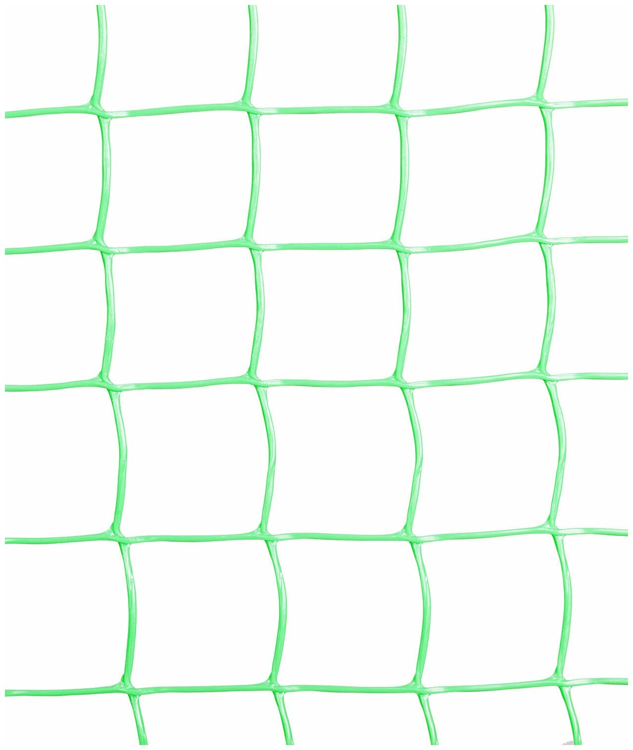 Решетка садовая Grinda, цвет зеленый, 1х10 м, ячейка 60х60 мм - фотография № 2