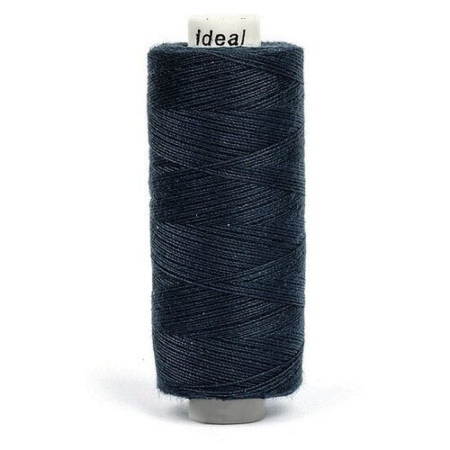Швейные нитки IDEAL бытовые, 20/3, джинсовые, 150 м, 100% полиэстер, цвет 264 синий (20/3. IDEAL.264)
