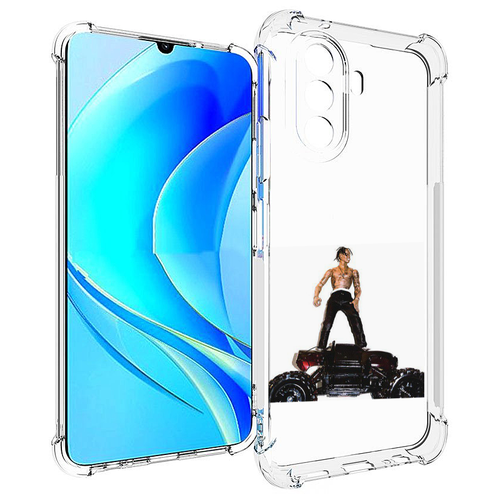 Чехол MyPads Travis Scott - Rodeo для Huawei Nova Y70 / Nova Y70 Plus (MGA-LX9N) / Huawei Enjoy 50 задняя-панель-накладка-бампер чехол mypads travis scott birds in the trap sing mcknight для huawei nova y70 nova y70 plus mga lx9n huawei enjoy 50 задняя панель накладка бампер