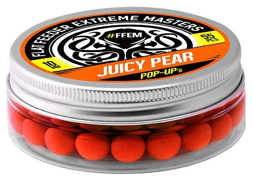 FFEM Бойлы плавающие Pop-Up 10mm Juicy Pear-Сочная груша (55шт)