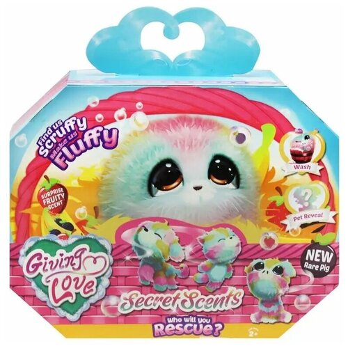 Интерактивная игрушка сюрприз Пушистик Потеряшка, 