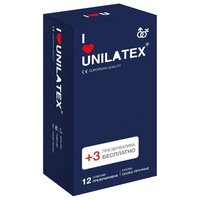 Unilatex / Презервативы Unilatex Extra Strong 12+3 шт, Особопрочные.