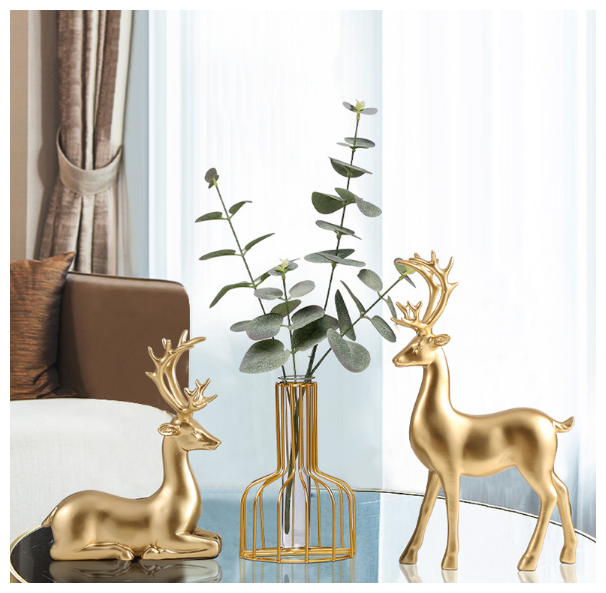 Комплект статуэток "Reindeer" / набор статуэток в гостинную