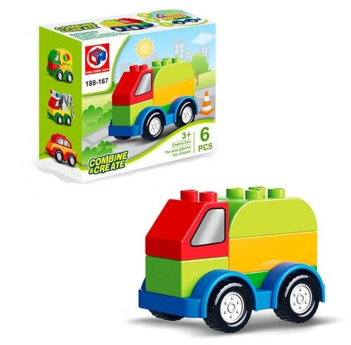 Конструктор Kids home toys 188-167 Creative Cars Грузовик, 6 дет.