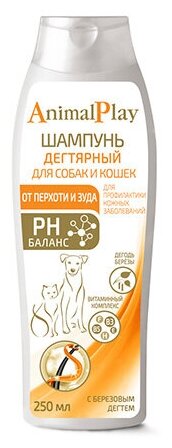 Энимал Плей Шампунь Дегтярный универсальный для собак и кошек 250мл - фотография № 12