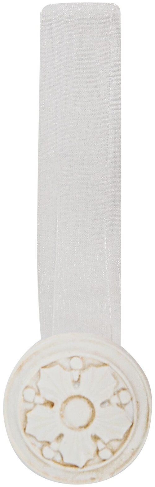 Подхват магнитный Inspire «Наима» 4,3х28 см цвет белый