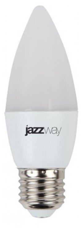 Светодиодная лампа свеча Лампа PLED-SP C37 7w 3000K E27 530Lm 230/50 Jazzway, цена за 1 шт.