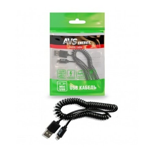 USB - mini USB кабель AVS mini USB (2м, витой) MN-32
