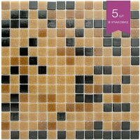 Мозаика стеклянная NS mosaic mix8(бумажное основание) 327х327 чип 20х20 уп 5шт