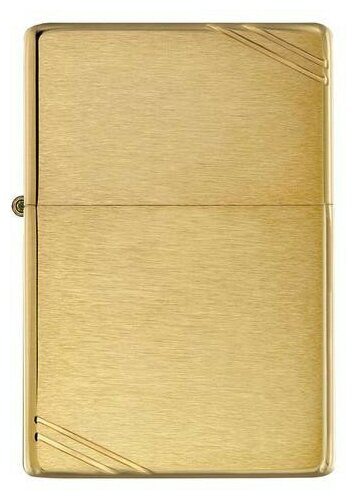 Оригинальная бензиновая зажигалка ZIPPO 240 Vintage™ Series 1937 с покрытием Brushed Brass