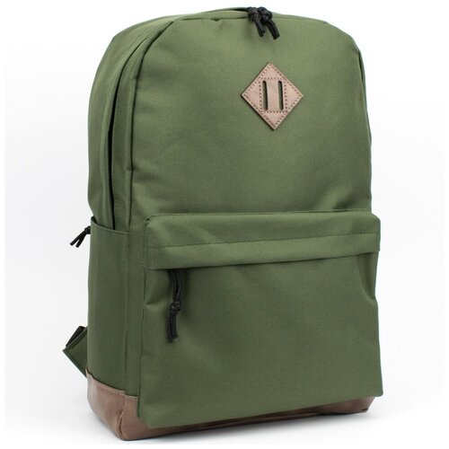 фото Рюкзак городской, мужской, женский, с отделением для ноутбука/планшета 13.3", 39x27x13.5 см, темно-синий без бренда