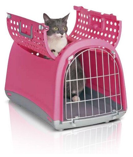 IMAC Переноска для кошек и собак, нежно-розовый 80586, 1,373 кг