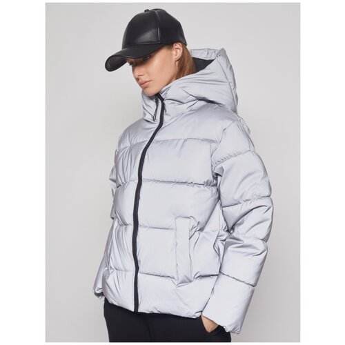 фото Куртка zolla цвет: серый размер: l