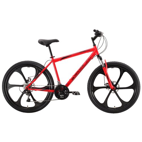 Велосипед Black One Onix 26 D FW (HQ-0005345), рама 20, красный/черный