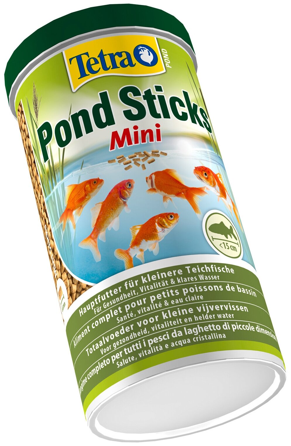 Tetra Pond Sticks Mini корм для мелких прудовых рыб мини-палочки 1 л - фотография № 9