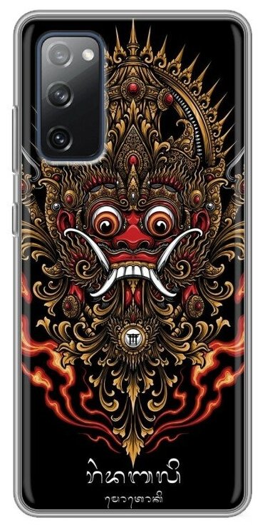 Дизайнерский силиконовый чехол для Самсунг S20 FE / Samsung Galaxy S20 FE Азиатский принт